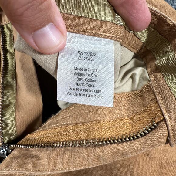 Mountain Khakis Pants Men's 38X30 Brown Relaxed Fit Canvas Cargo Pocket READ - Picture 7 of 12